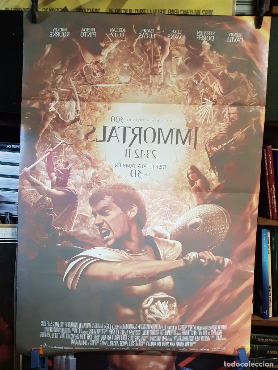 Carteles: CARTEL IMMORTALS 68CMX98CM (ORIGINAL) - Foto 8