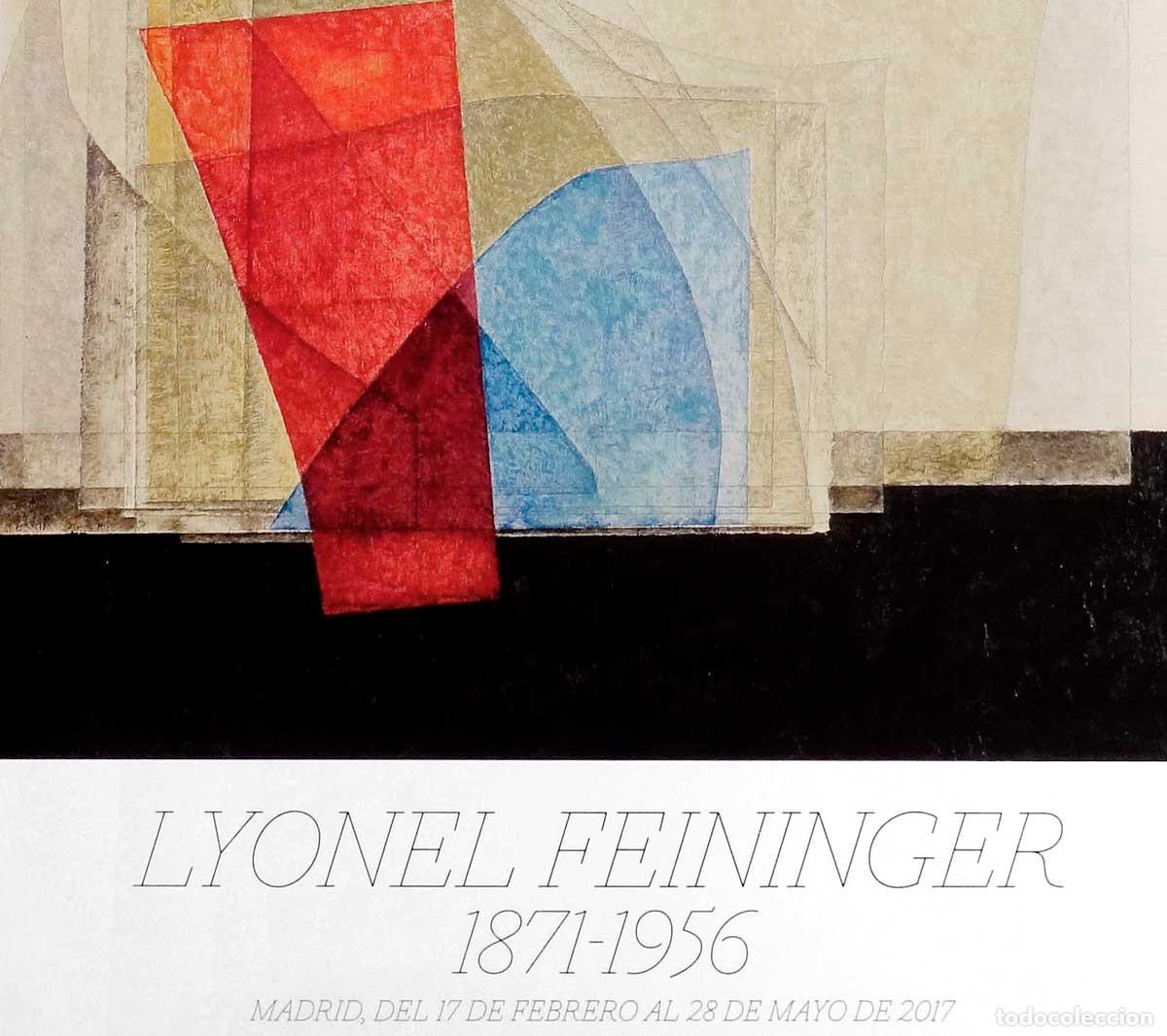 Carteles: LYONEL FEININGER. CARTEL EXPOSICI&Oacute;N. 63X48 - Foto 3