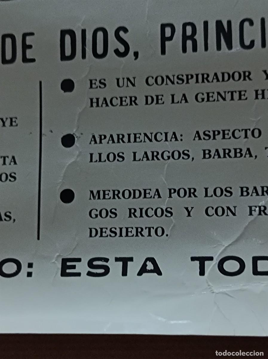 Carteles: CARTEL WANTED JESUCRISTO 1976 - Foto 8