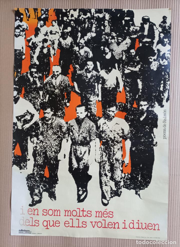 Carteles: CARTEL POSTER - POEMA DE RAIMON - Foto 1