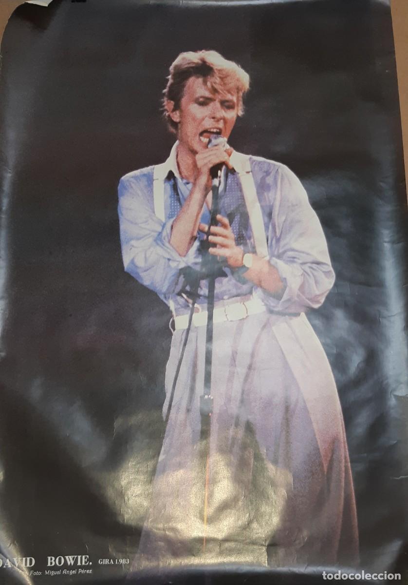 Carteles: POSTER DAVID BOWIE, GIRA 1983. - Foto 1