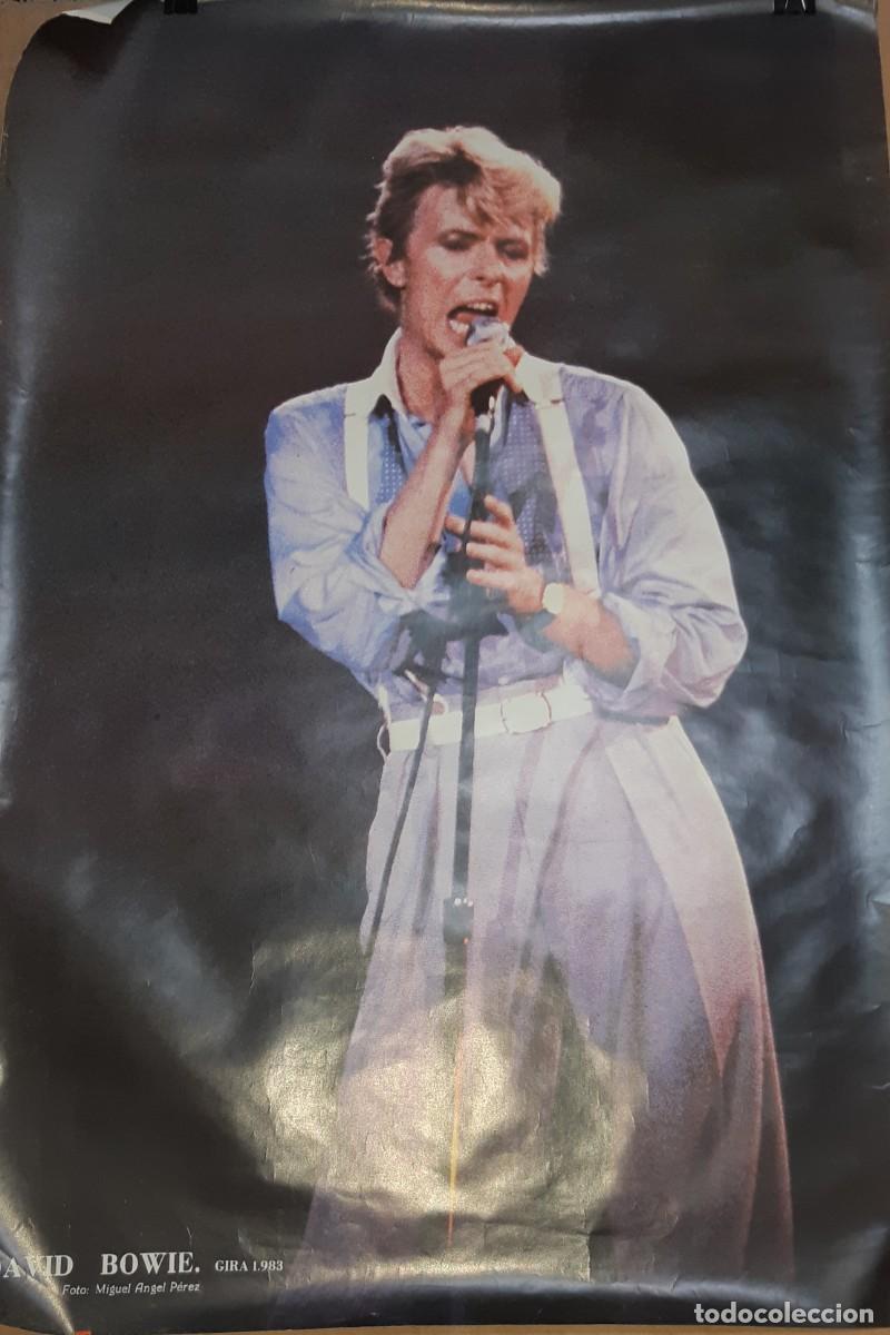 Carteles: POSTER DAVID BOWIE, GIRA 1983. - Foto 2