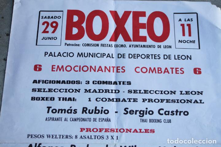 Carteles: GRAN CARTEL DE BOXEO ROBERTO CASTA&Ntilde;ON - Foto 2