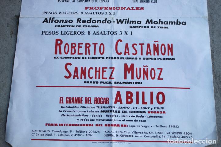 Carteles: GRAN CARTEL DE BOXEO ROBERTO CASTA&Ntilde;ON - Foto 3