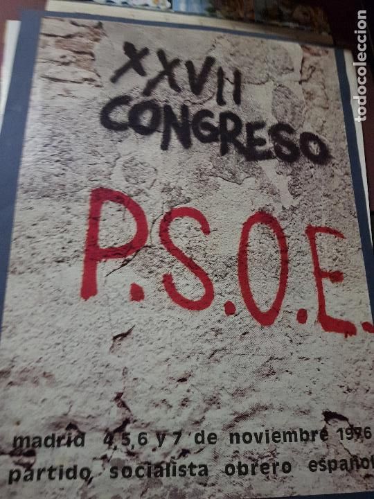 Carteles: PSOE 1976 50X69 CM - Foto 1