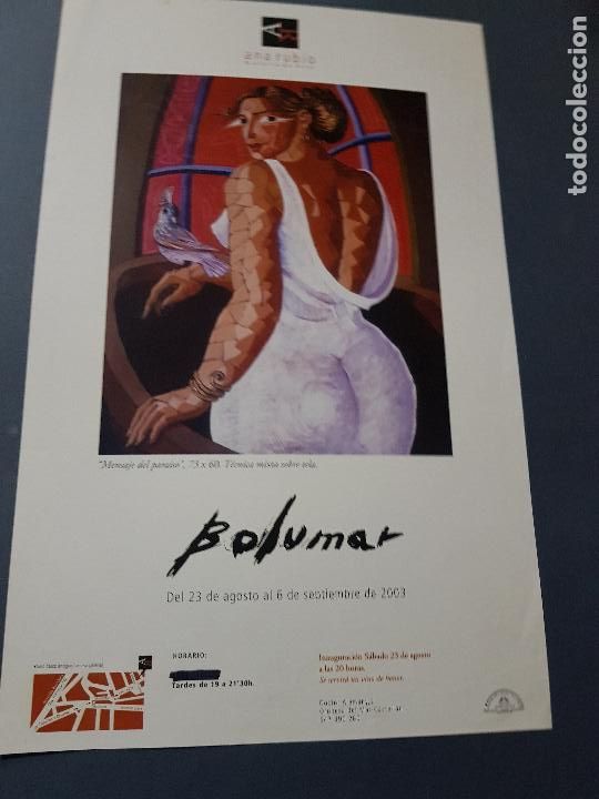 Carteles: BOLUMAR 2003 50X31 CM - Foto 1