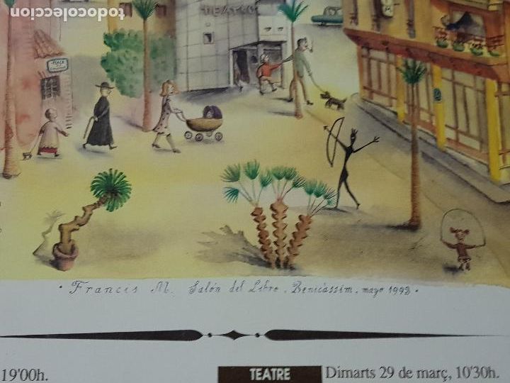 Carteles: BENICASIM 68X32 CM - Foto 2