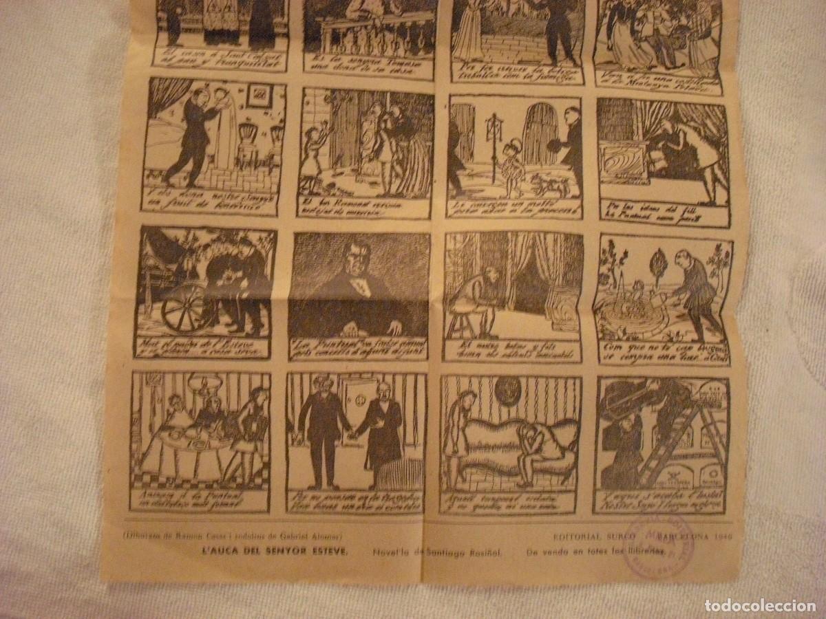 Carteles: LAUCA DEL SENYOR ESTEVE. ED.SURCO 1946. - Foto 3