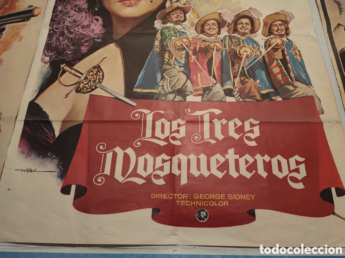 Carteles: Cartel los tres mosqueteros - Foto 3