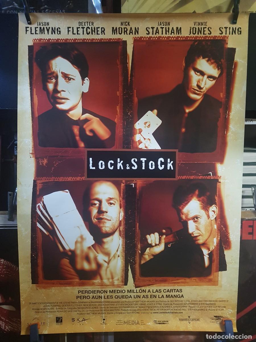 Carteles: CARTEL LOCK & STOCK 68CMX98CM (ORIGINAL) - Foto 1
