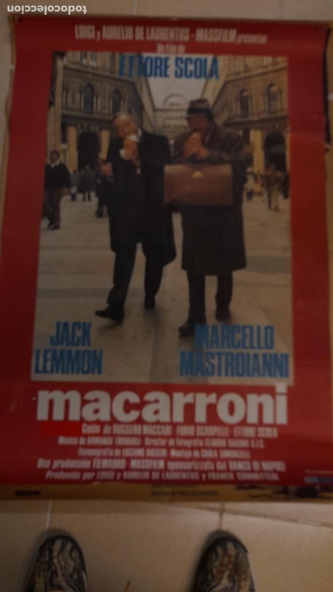 Carteles: Cartel cine macarroni - Foto 1