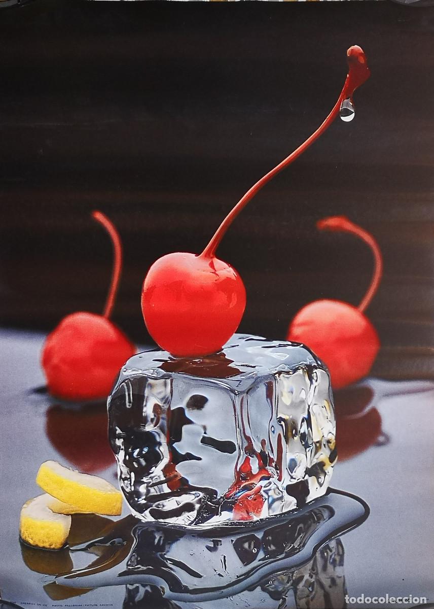 Carteles: POSTER GRANDE - CEREZAS - 60 x 42 cm - Foto 1