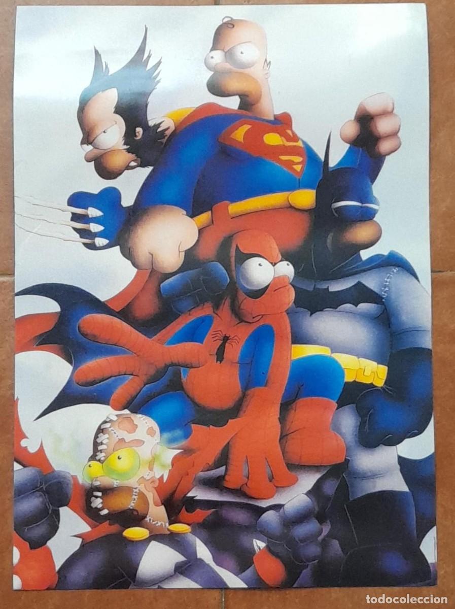 Carteles: CARTEL O P&Oacute;STER DE HOMER SIMPSON SUPERH&Eacute;ROE - Foto 1