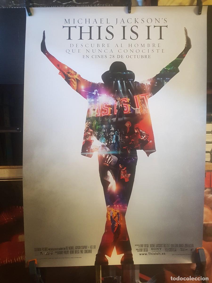 Carteles: CARTEL MICHAEL JACKSON /THIS IS IT 68CMX98CM - Foto 1