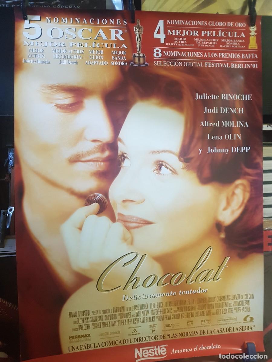 Carteles: CARTEL CHOCOLAT 68CMX98CM (ORIGINAL) - Foto 1