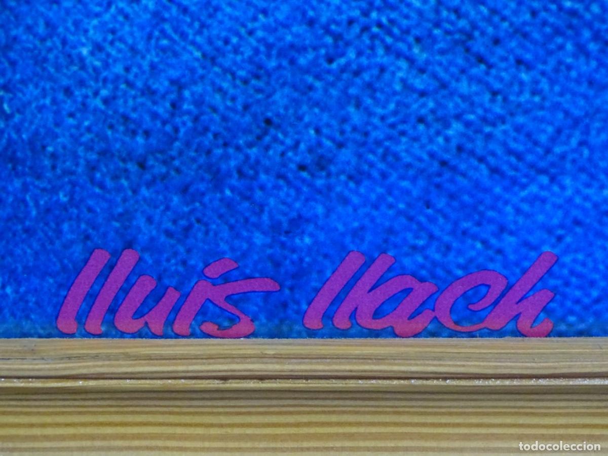 Carteles: P&Oacute;STER LLU&Iacute;S LLACH ENMARCADO. - Foto 5