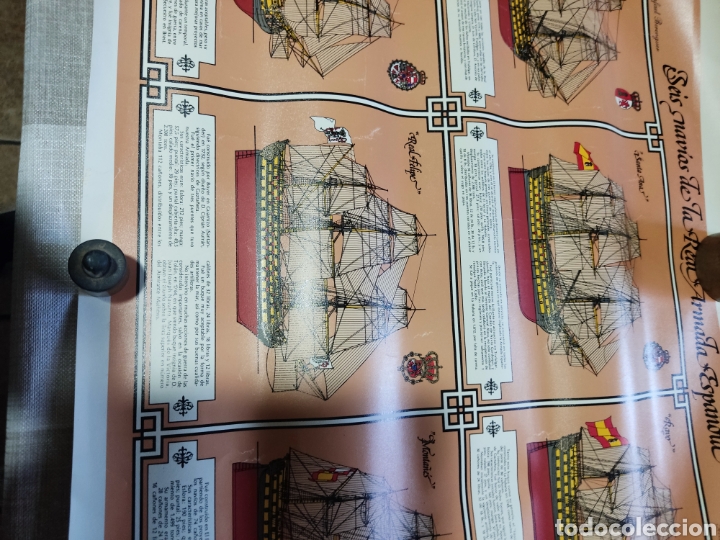 Carteles: Cartel seis nav&iacute;os de la Armada Espa&ntilde;ola - Foto 3