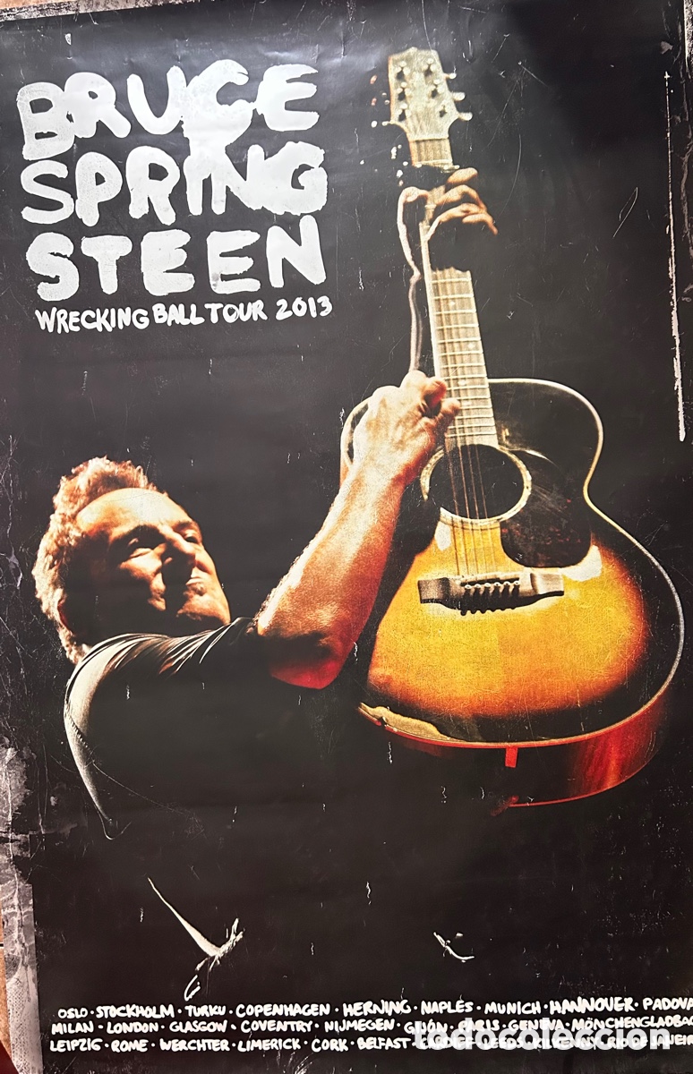 Carteles: CARTEL TOUR 2013 BRUCE SOPRINGSTEEN - Foto 2