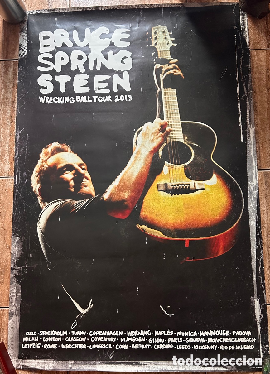 Carteles: CARTEL TOUR 2013 BRUCE SOPRINGSTEEN - Foto 1