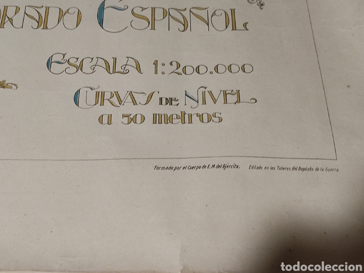 Carteles: Mapa de Marruecos protectorado espa&ntilde;ol 1927 - Foto 5