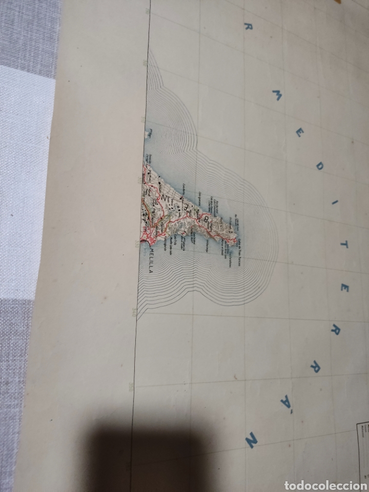 Carteles: Mapa de Marruecos protectorado espa&ntilde;ol 1927 - Foto 9