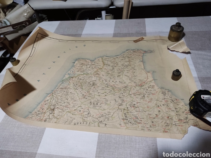 Carteles: Mapa de Marruecos protectorado espa&ntilde;ol 1927 - Foto 10