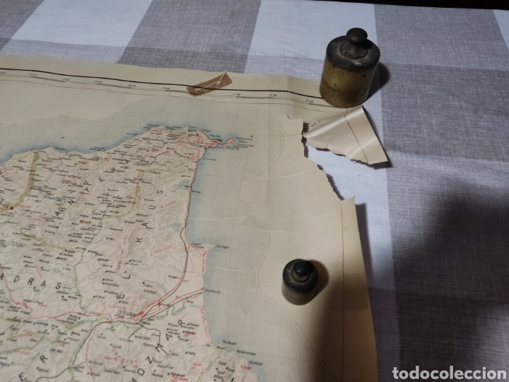 Carteles: Mapa de Marruecos protectorado espa&ntilde;ol 1927 - Foto 11