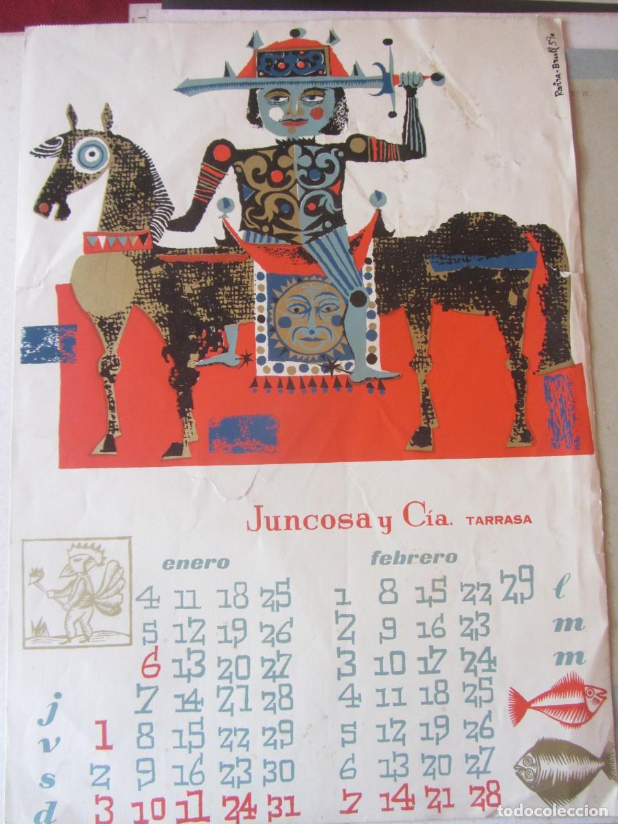 Carteles: HOJA DE CALENDARIO JUNCOSA Y C&Iacute;A. TARRASA. - Foto 1