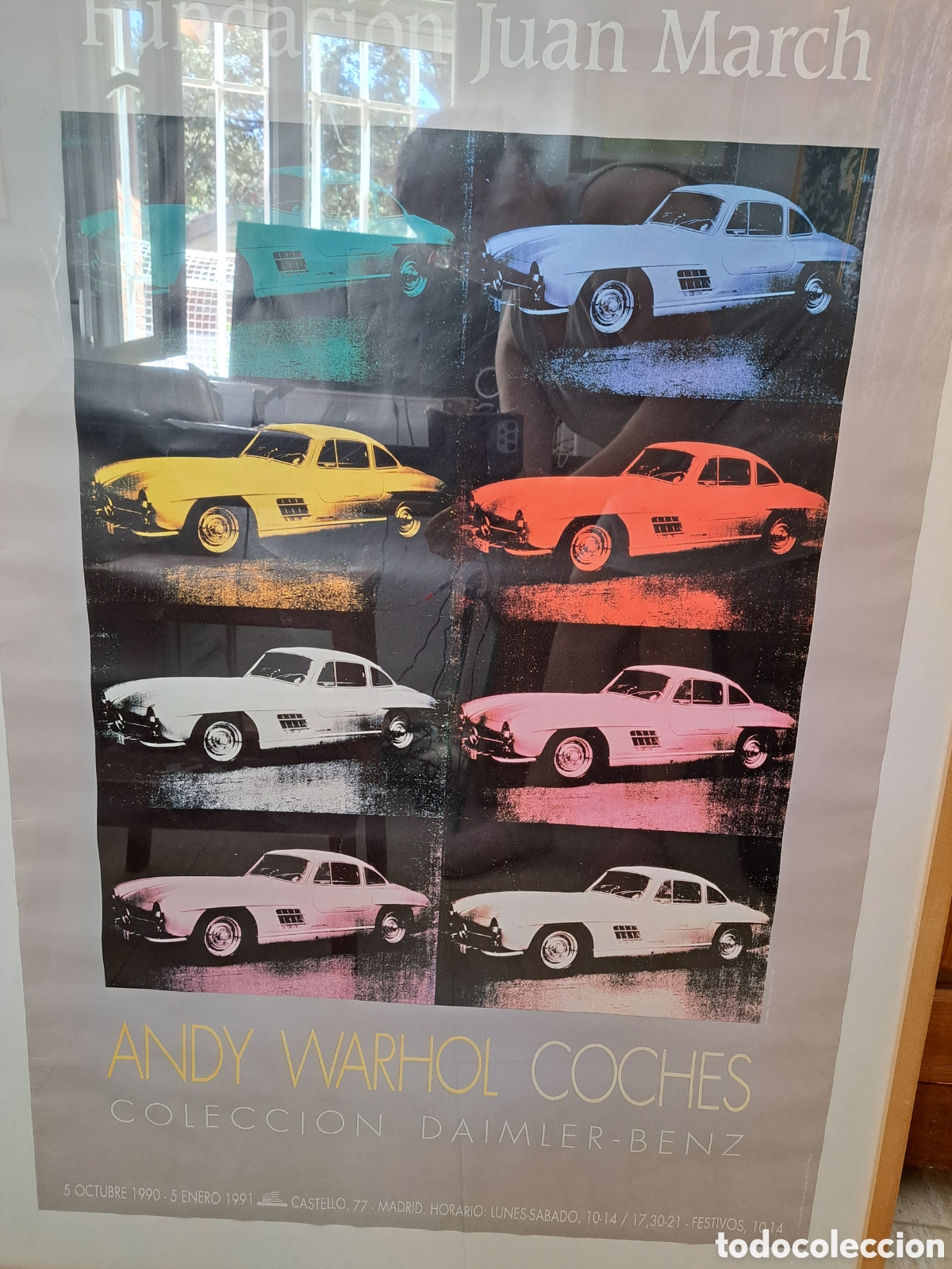 poster expo coches andy warhol - Compra venta en todocoleccion