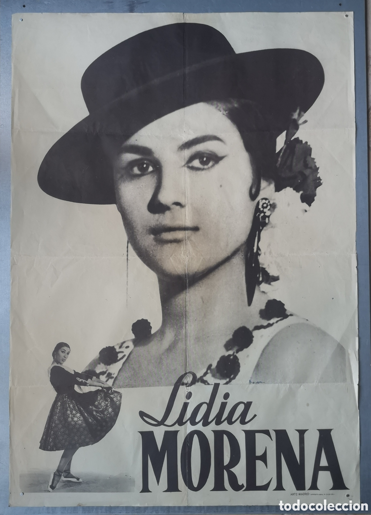 Carteles: LIDIA MORENO - 1964 - 70 X 100 - Foto 1
