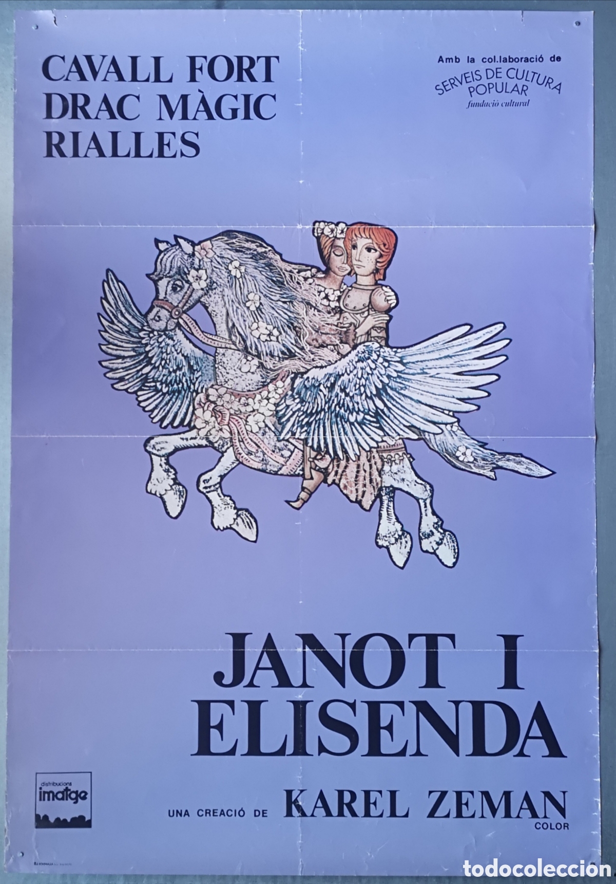 Carteles: JANOT Y ELISENDA - 68 X 98 - Foto 1