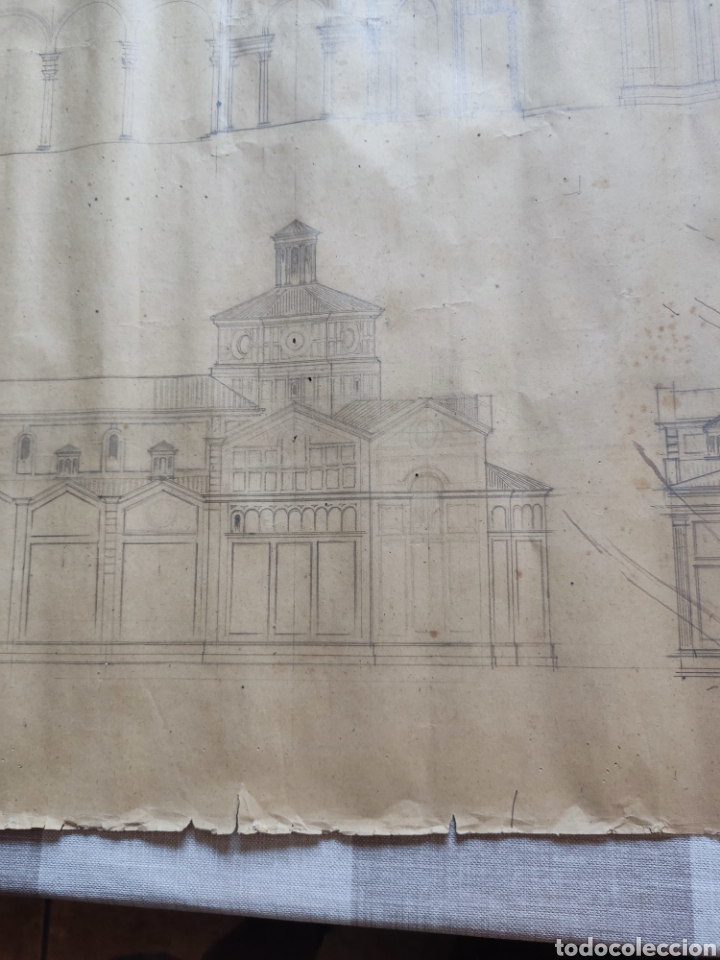 Carteles: Plano arquitect&oacute;nico antiguo, iglesia - Foto 6