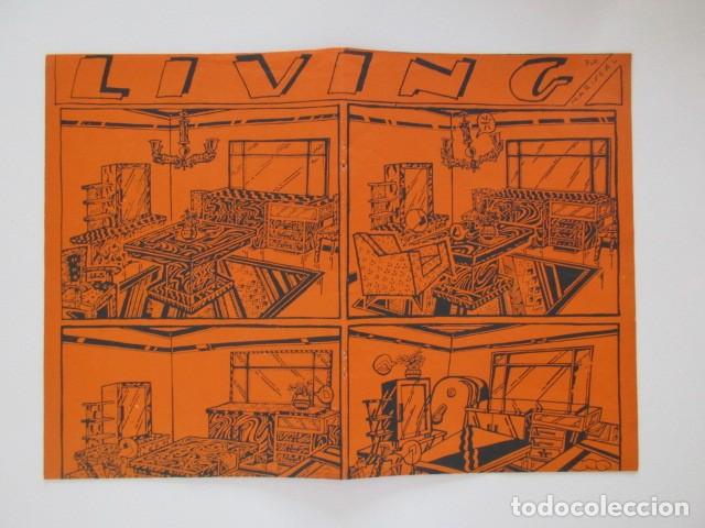 Carteles: JAVIER MARISCAL - LIVING - POSTER ORIGINAL 1976 - Foto 1
