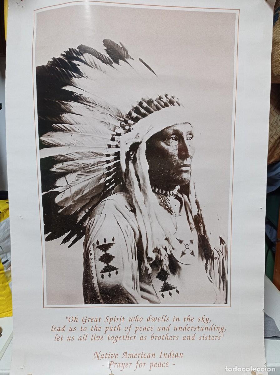 Carteles: Lote tres posters indios norteamericanos. - Foto 2
