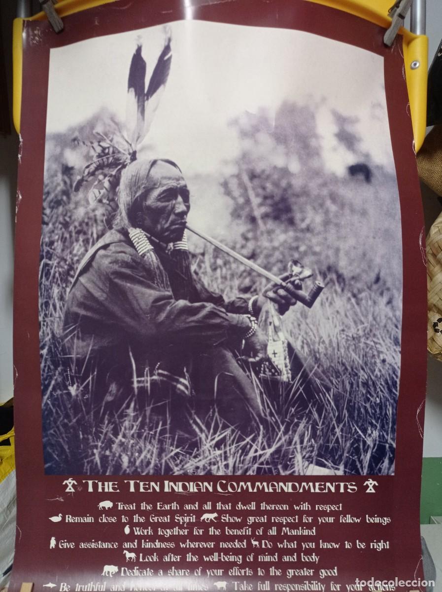 Carteles: Lote tres posters indios norteamericanos. - Foto 3