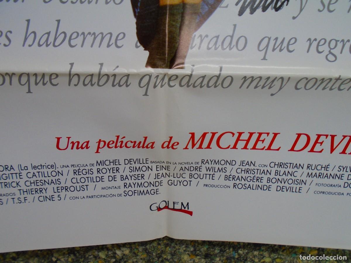 Carteles: CINE. LA LECTORA. CARTEL ORIGINAL100X70 CM. - Foto 2