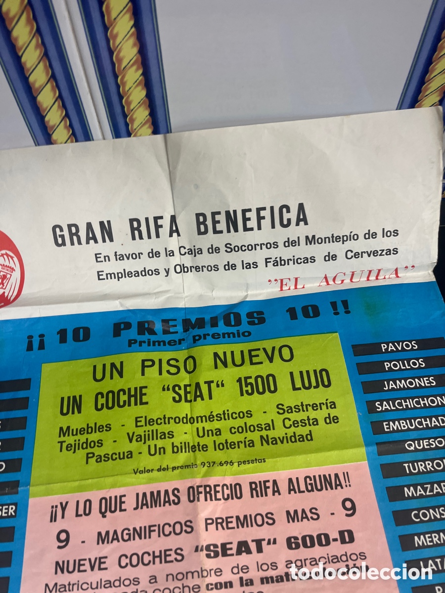 Carteles: Cartel de gran rifa ben&eacute;fica - Foto 2