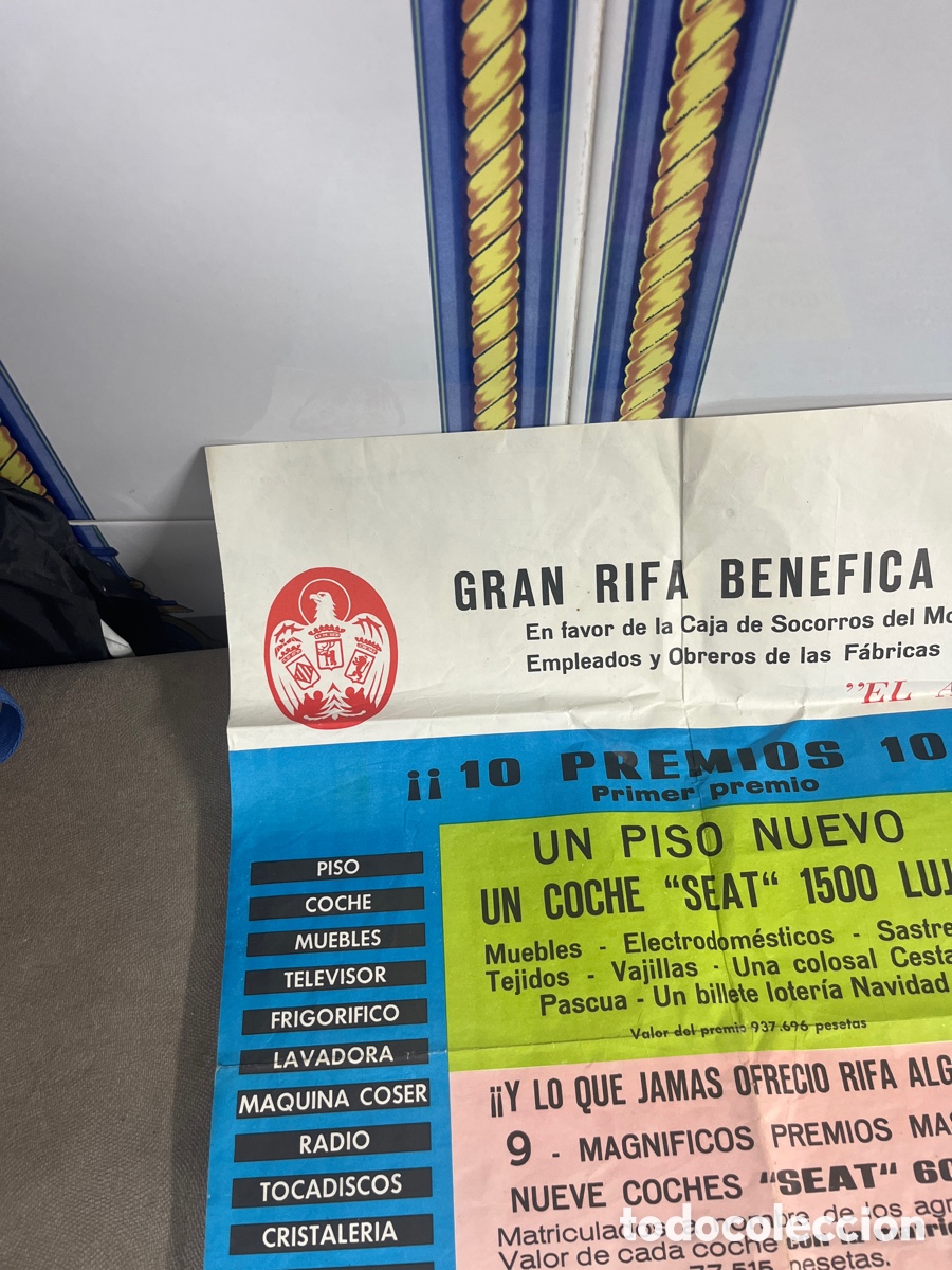 Carteles: Cartel de gran rifa ben&eacute;fica - Foto 4