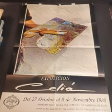 Carteles: CARTEL - BERNARDINO CELIÁ - EXPOSICIÓN DE ARTE - GALERIA JAIME III - PALMA DE MALLORCA 1980 / 270