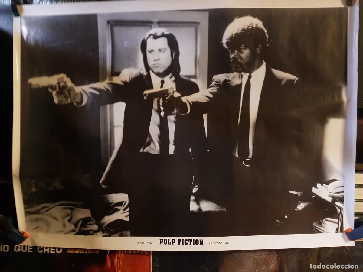 Carteles: POSTER PULP FICTION /2 - BLANCO Y NEGRO 89CMX64CM - Foto 1