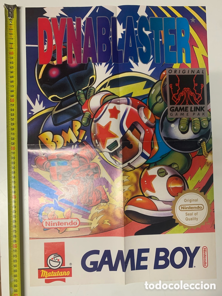 Carteles: Poster matutano nintendo game boy gameboy dynablaster - Foto 1