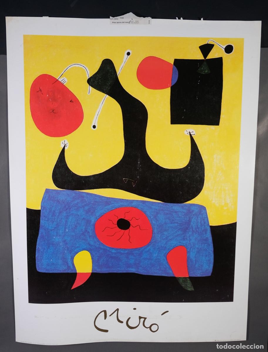 Carteles: Cartel de Joan Mir&oacute; de 1996 - Foto 1