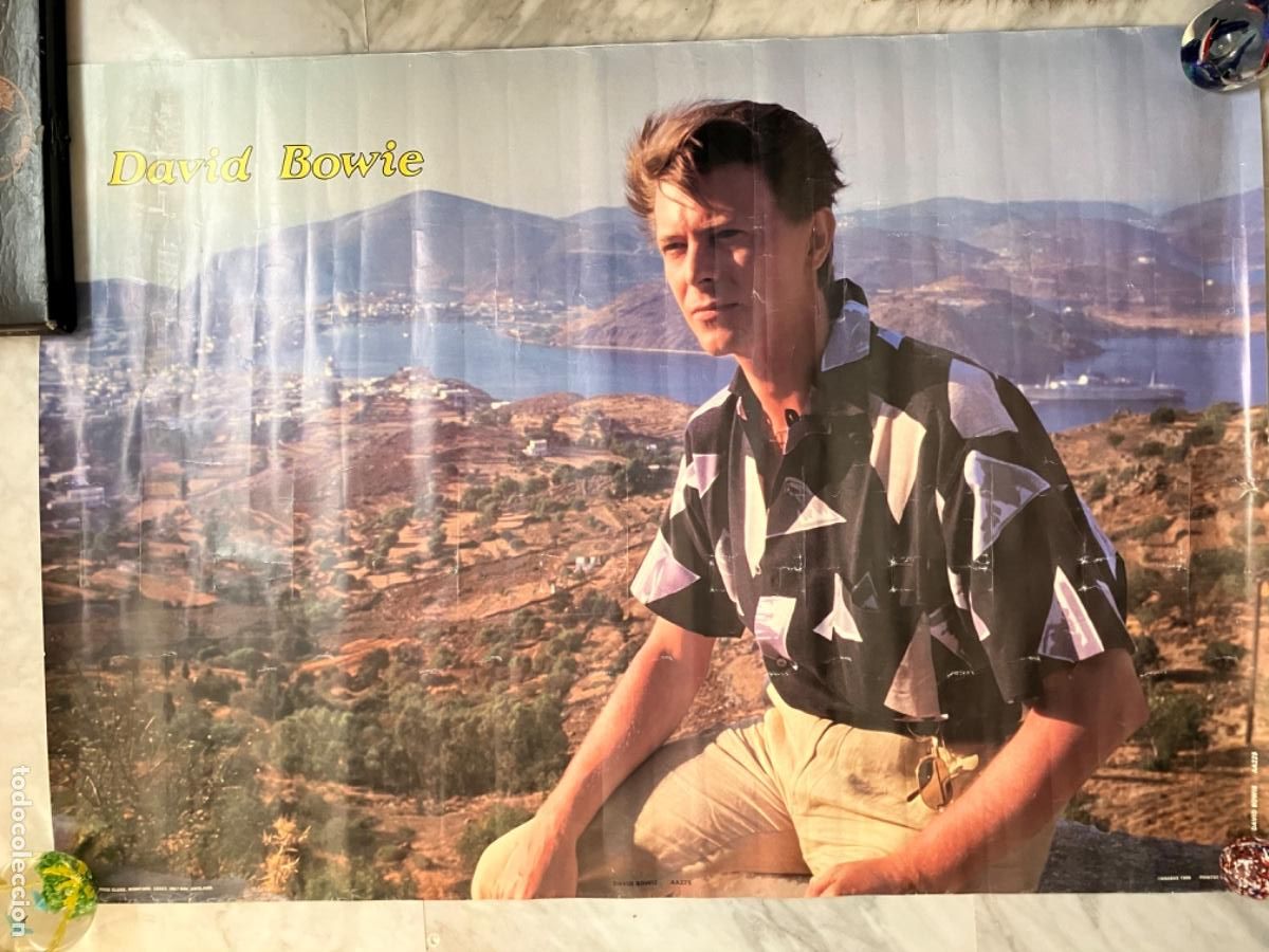 Carteles: DAVID BOWIE 1986 ANABAS 89x62 - Foto 1