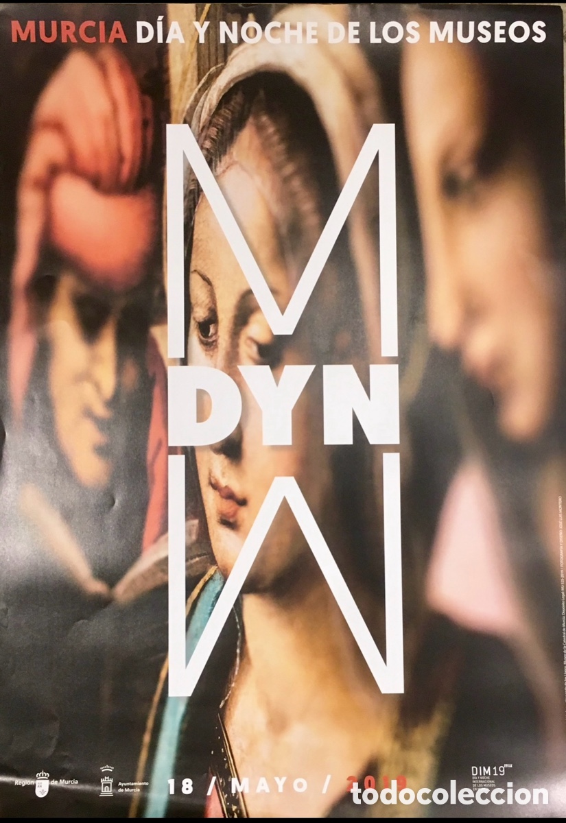 Carteles: Cartel. D&iacute;a de los Museos. Murcia. 2019. - Foto 1