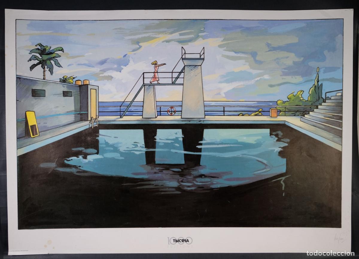 Carteles: Cartel 1000 editions. Piscina - Foto 1