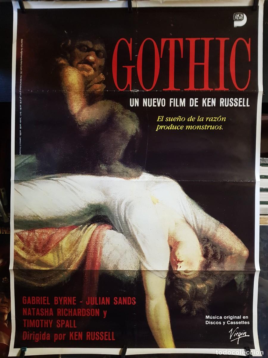 Carteles: CARTEL GOTHIC 70CMX100CM (ORIGINAL) - Foto 1