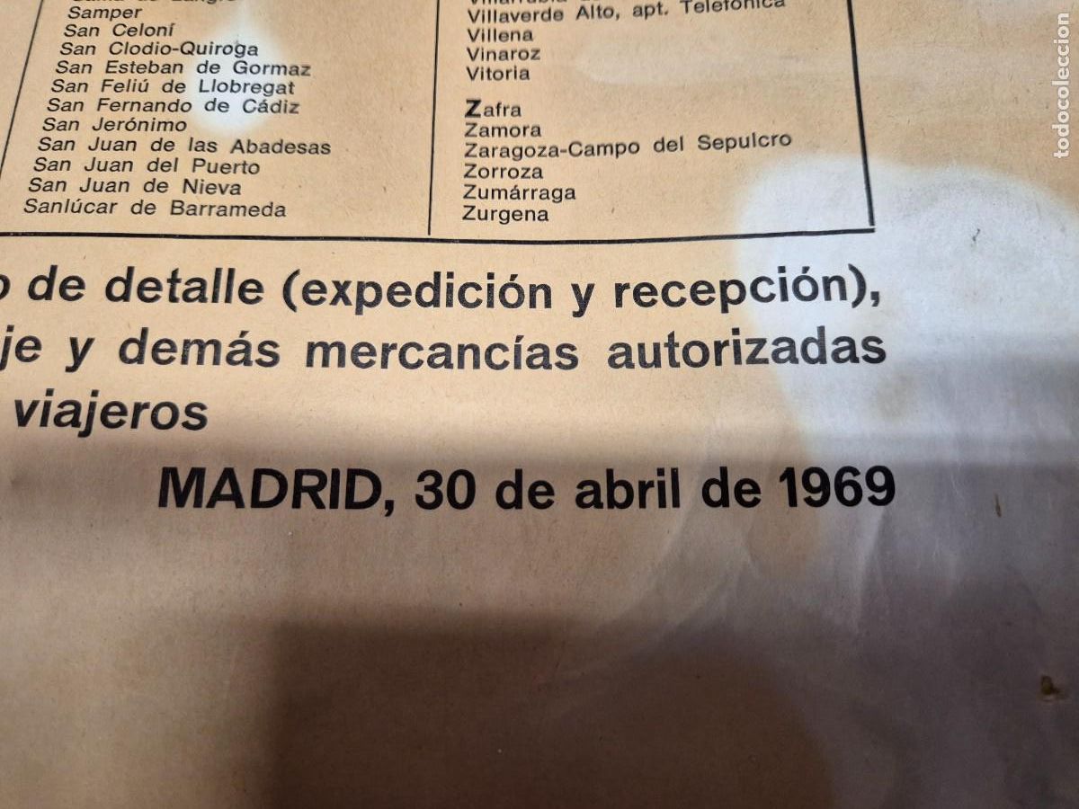 Carteles: Cartel aviso ferrocarriles - Foto 2