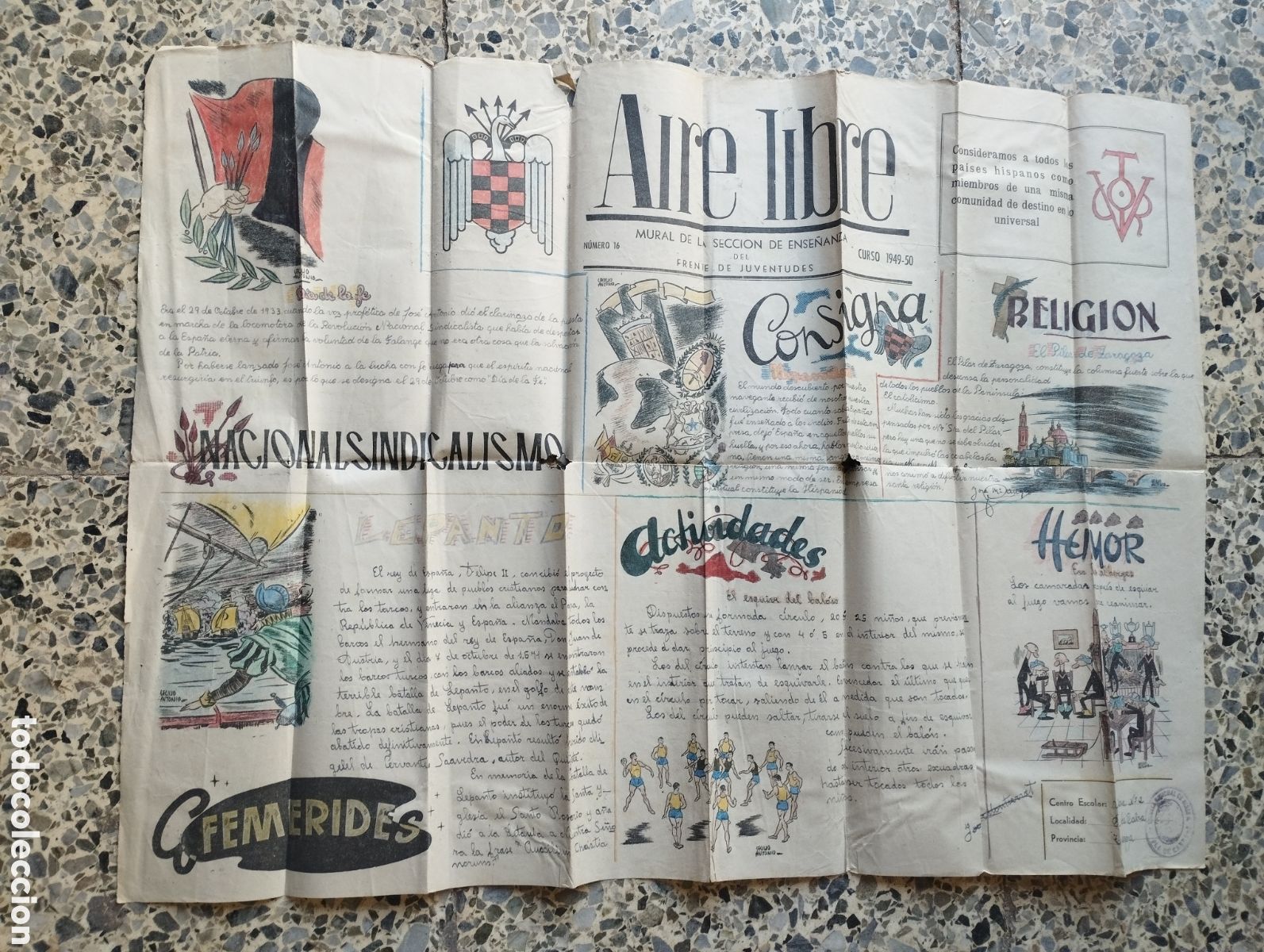 Carteles: Cartel Aire libre, Efem&eacute;rides, Religi&oacute;n, - Foto 1