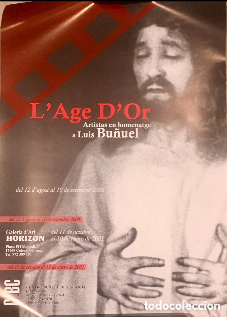 Carteles: Cartel. L&rsquo;Age d&rsquo;Or. CBC. Calanda. 2000. - Foto 1