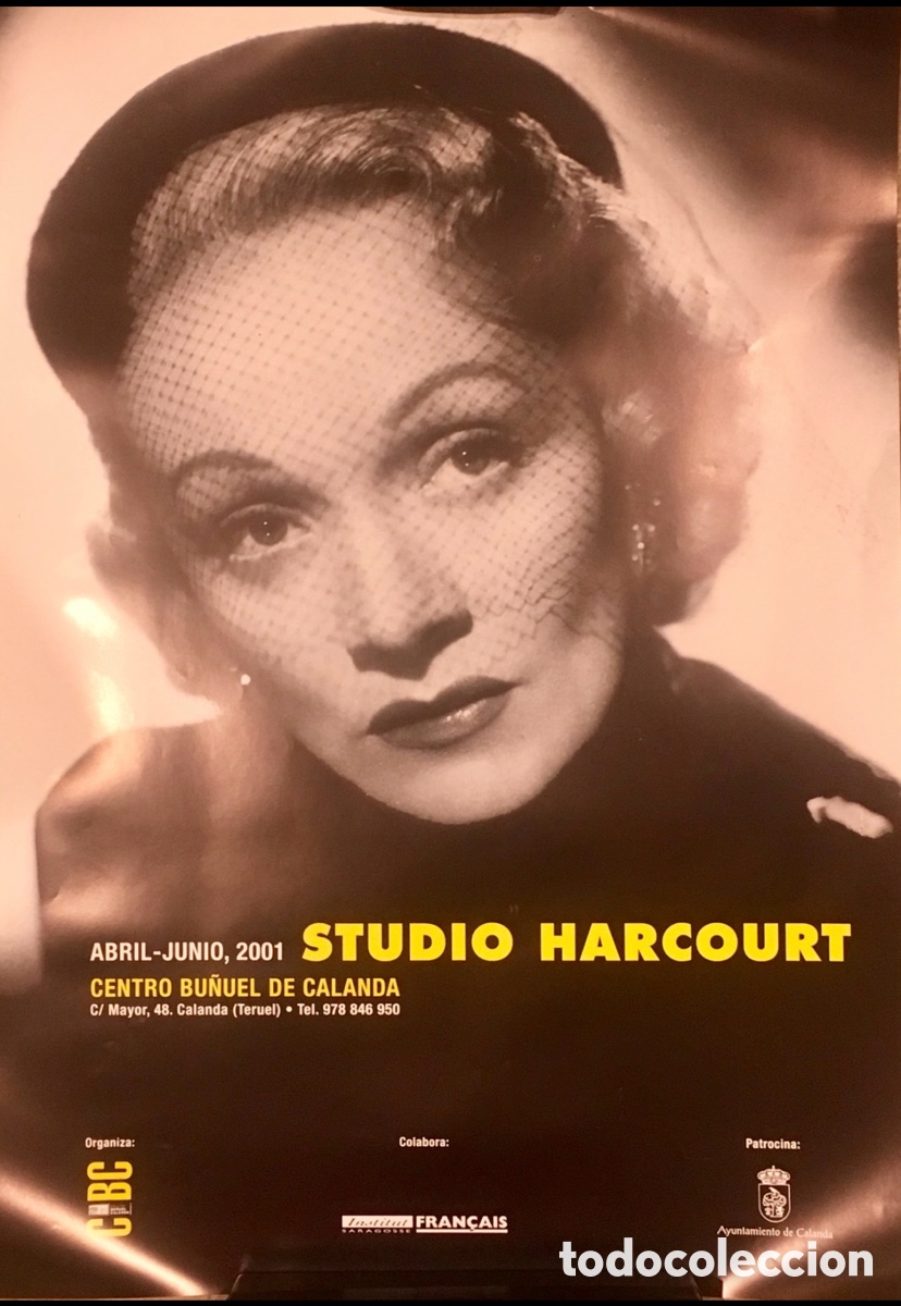 Carteles: Cartel. Studio Harcourt. CBC Calanda. Teruel. 2001. - Foto 1